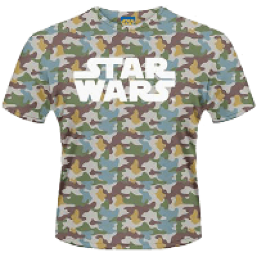 Star Wars - Boba Fett Camo (Dye Sub) T-Shirt XL