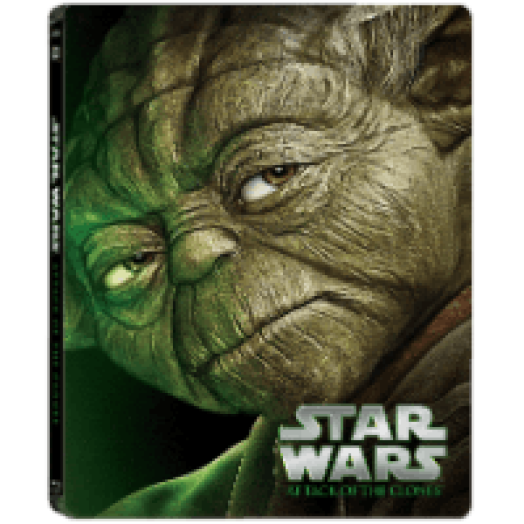 Star Wars II. rész - A klónok támadása (limitált, fémdoboz) (steelbook) Blu-ray