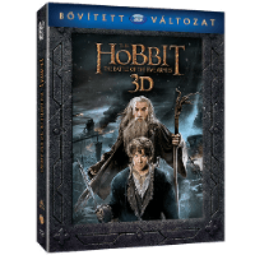 A Hobbit - Az öt sereg csatája (Bővített változat) 3D Blu-ray