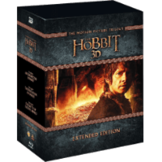 A Hobbit Trilógia (Bővített változatok gyűjteménye) 3D Blu-ray
