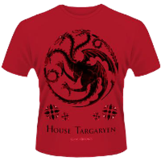 Trónok harca - House of Targaryen T-Shirt XL