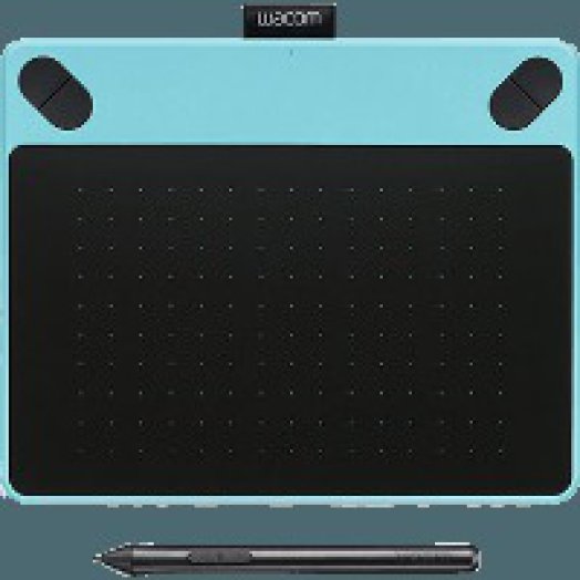 Intuos Draw Pen S  kék digitalizáló tábla (CTL-490DB)