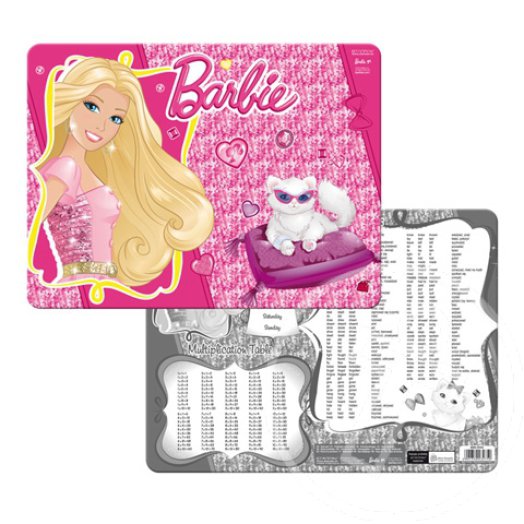 Barbie könyöklő