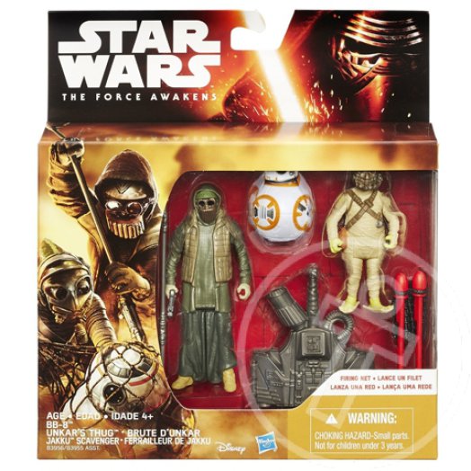 Star Wars: Az ébredő Erő - BB9 és Unkar banditái figura 10 cm - Hasbro