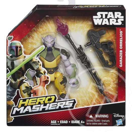 Star Wars Hero Mashers Rebels Garazeb Orrelios figura - Hasbro