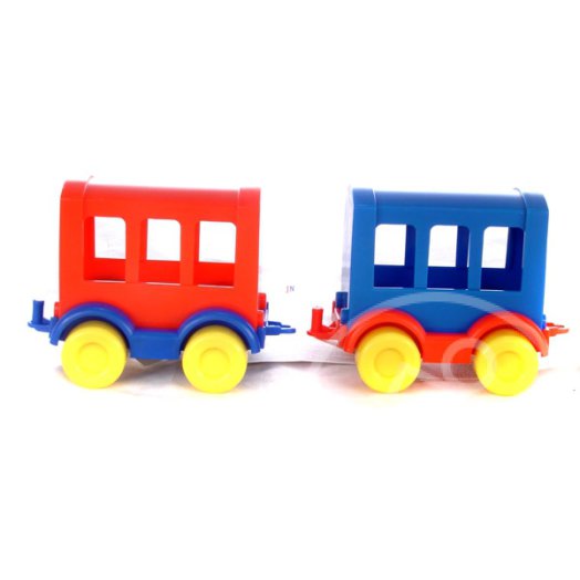 Wader: Kid Cars személyszállító vonatkocsi fiús színekben