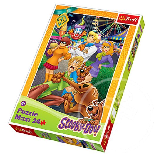 Scooby-Doo és a vidámpark 24db-os Maxi puzzle - Trefl