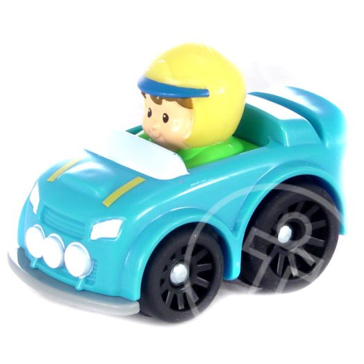 Little People autópajtások: Kék sportautó