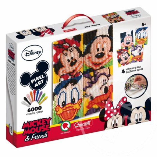 Quercetti: Pixel Art Walt Disney Mickey Mouse 6000 db-os pötyi