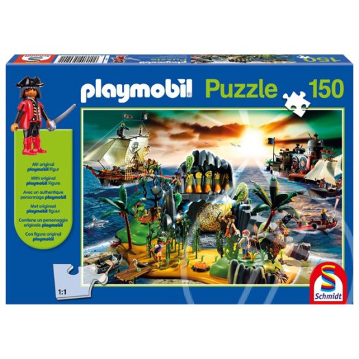 Playmobil kalózok 150 darabos puzzle figurával