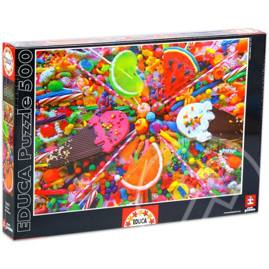 Educa édességek puzzle - 500 db