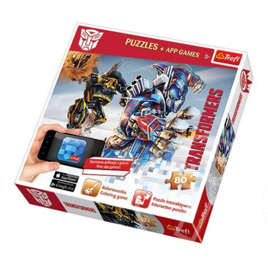 Transformers App puzzle 80db-os