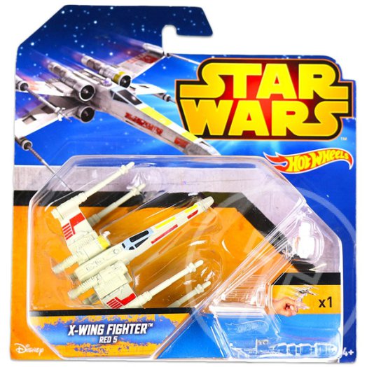 Hot Wheels: Star Wars X-Wing Fighter űrhajó - Red 5