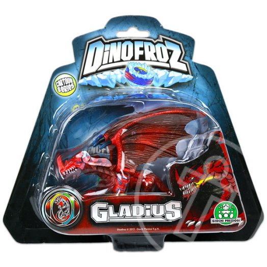 Dinofroz: bliszteres 10 cm-es figura: Gladius