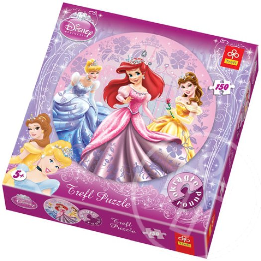 Disney Hercegnők 150 db-os körpuzzle - Trefl