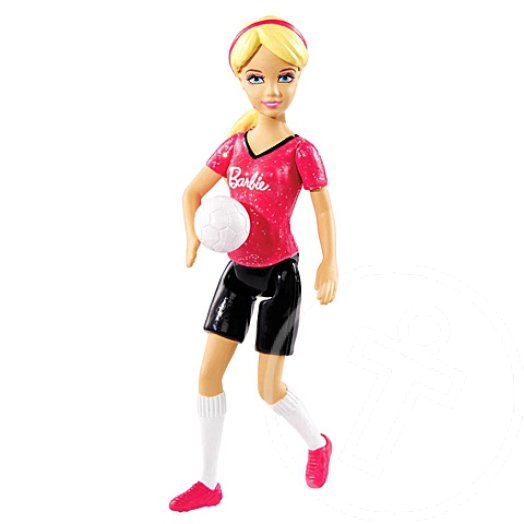 Barbie: Lehetnék... Focista mini baba - Mattel