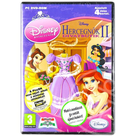 Hercegnők Divatbutik II - PC játék