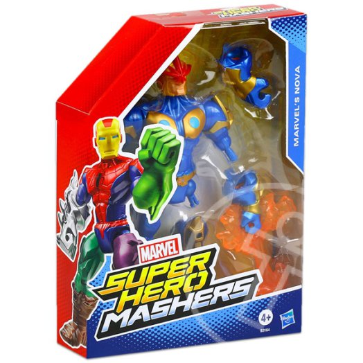 Marvel Mashers szuperhősök: Marvels Nova figura