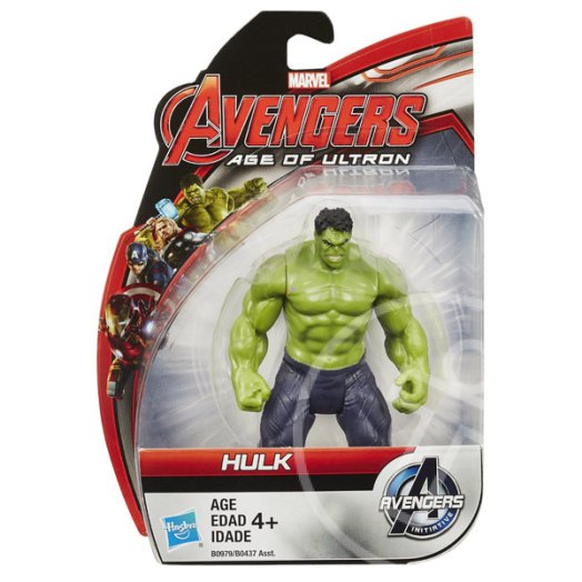 Bosszúállók: mini akciófigura fegyverrel - Hulk