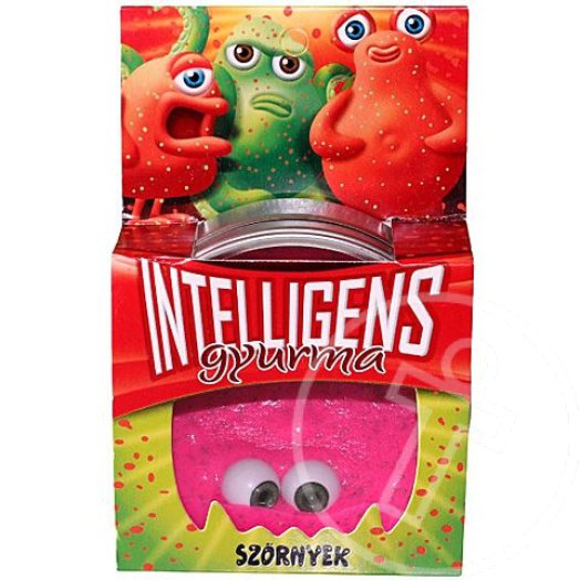 Intelligens gyurma - pink szörny