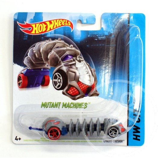 Hot Wheels: Mutáns állatjárgány Cyborg Crusher kisautó - Mattel