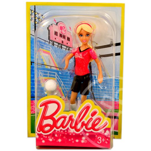 Barbie: Lehetnék - focista mini baba