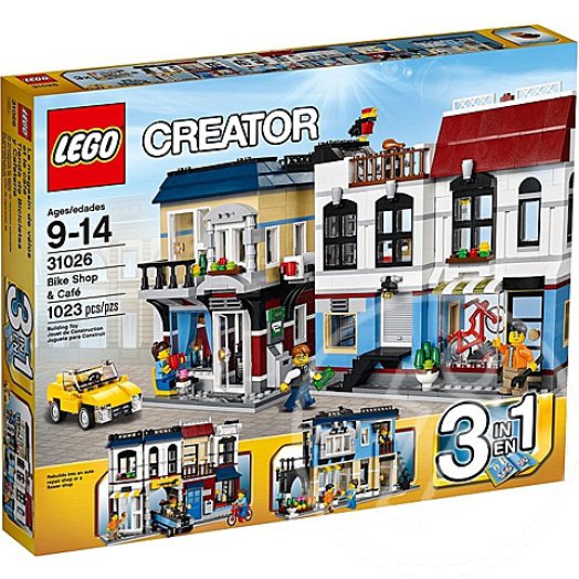 Lego Creator: Kerékpárüzlet és Kávéház (31026)