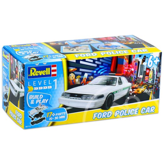 Revell: Build and Play modell - Ford Police Car