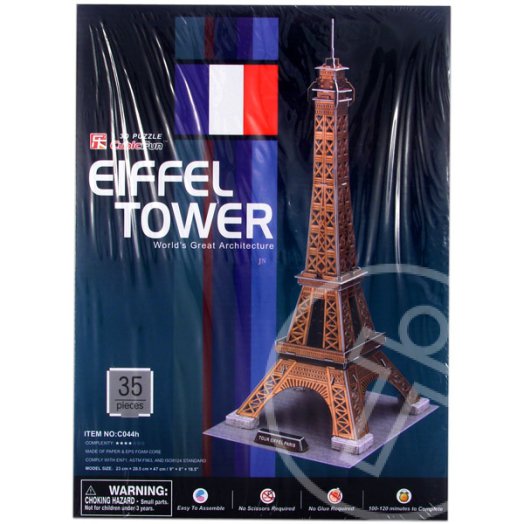 Eiffel-torony 3D puzzle - 35 db-os