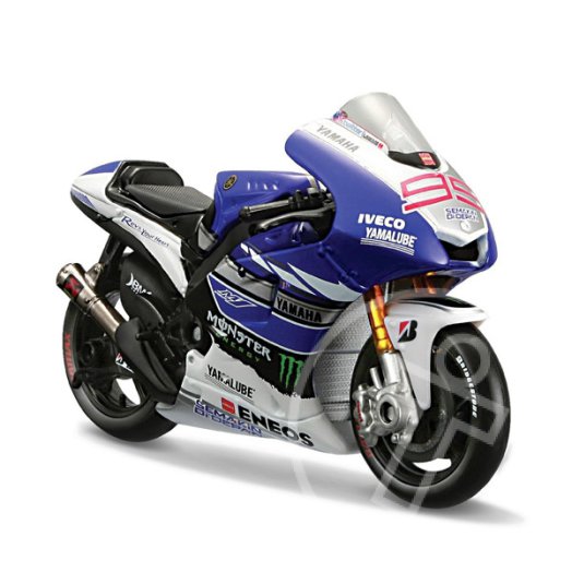 Yamaha Factory Racing No. 99 versenymotor modell - 1:18
