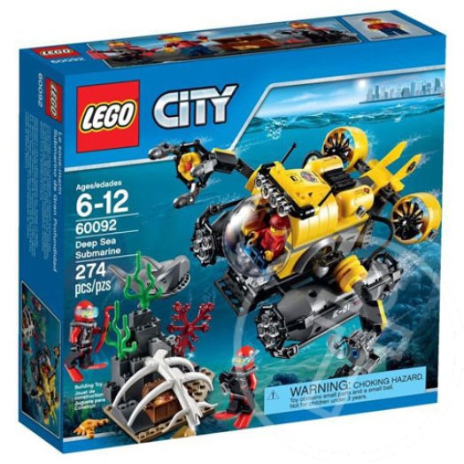 Lego City: Mélytengeri tengeralattjáró (60092)
