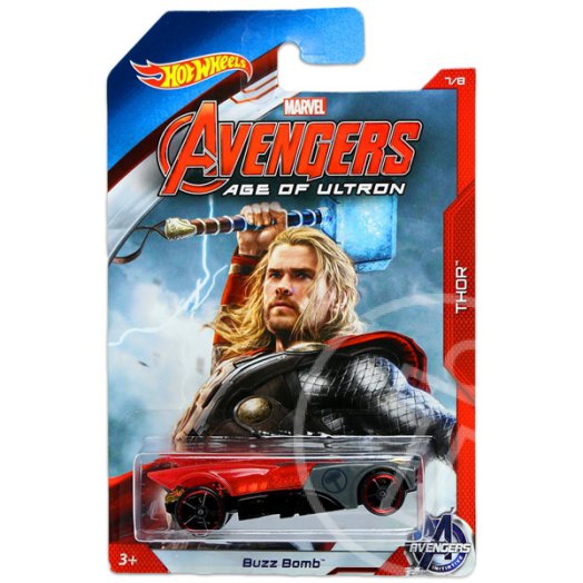 Hot Wheels: Bosszúállók 2 kisautó - Thor