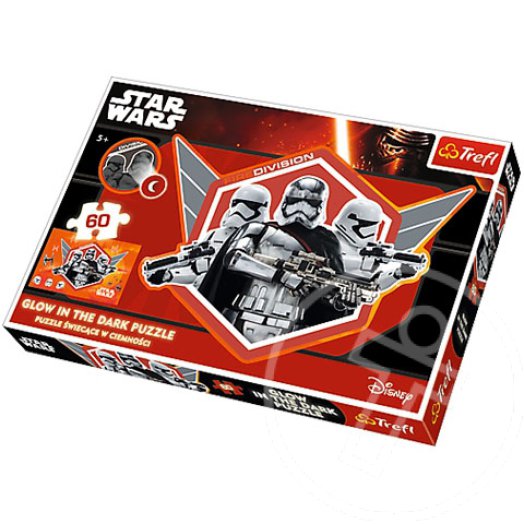 Star Wars - Stormtrooper - 60 db-os fluoreszkáló puzzle - Trefl