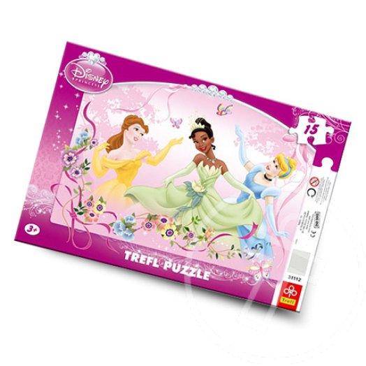Disney Hercegnők: Tavaszi tánc 15 db-os puzzle - Trefl