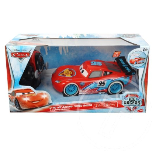 Verdák: RC Ice Racing távirányítós autó - Villám McQueen, 1:24