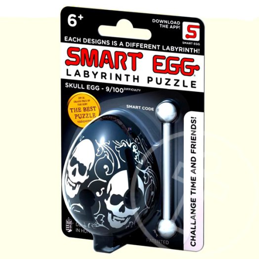 Smart Egg - Skull okostojás 3D logikai játék