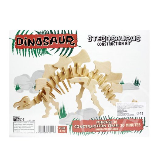 Dinoszaurusz fa építő standard szett - Stegosaurus