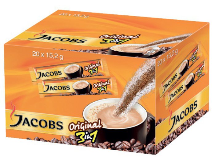 Jacobs 2 in 1 vagy 3 in 1 instant kávéspecialitás