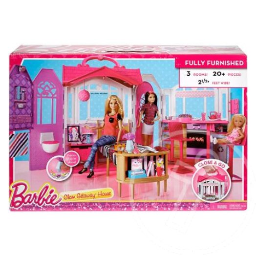 Barbie: Szétnyitható mini ház
