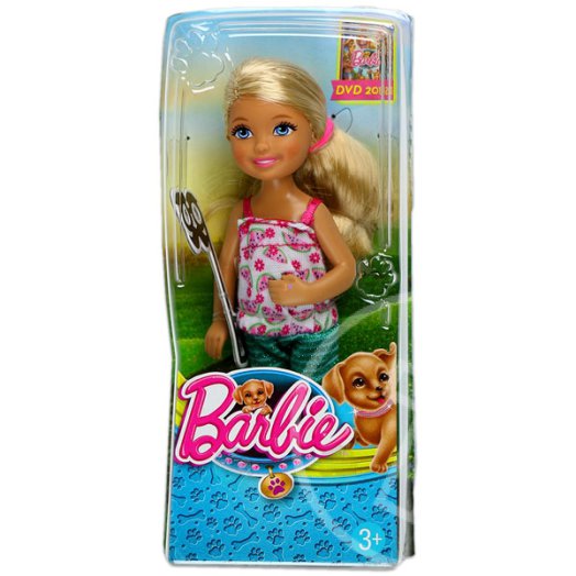 Barbie és húgai: A kutyusos kaland - Chelsea babák bajuszos maszkkal