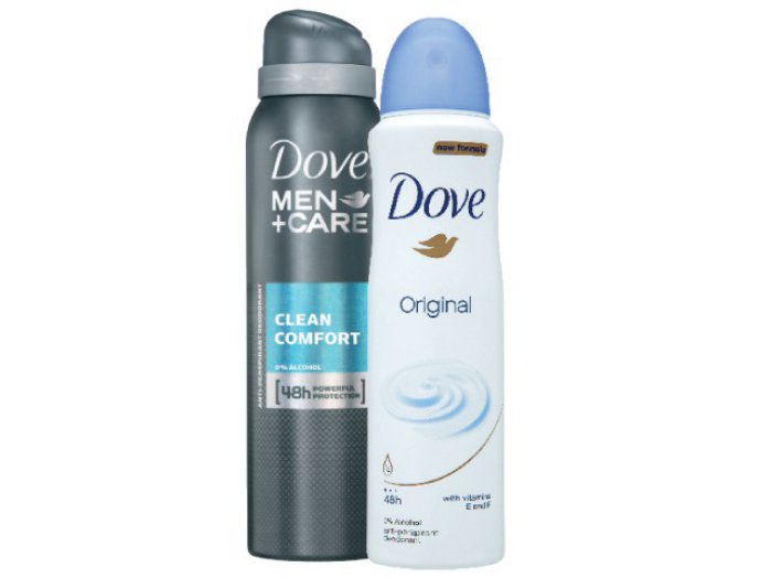 Dove dezodorspray, -roll-on vagy -stift