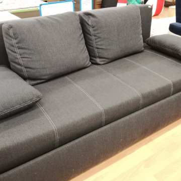 Kompolster memphis kanapà 208x109x83cm fekvÅfel.:160x200cm fekete ... Kanapé rendelés
