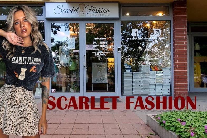 Scarlet Fashion. Divatos ruházati üzlet