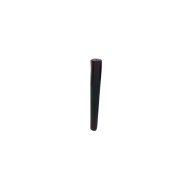 120/250MM FEKETE FÜSTCSŐ 0,6MM FALVASTAGSÁGGAL