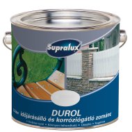 S.DUROL IDŐJÁRÁSÁLLÓ+KORRÓZIÓGÁTLÓ ZOMÁNCFESTÉK 1L BARNA MAGASF.OLDÓSZ