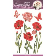 SZOBADEKOR MATRICA 59X32CM VINYL COLOR CSILLÁMOS PIPACS WB204/1380