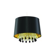 PENDANTS FÜGGESZTÉK 1XE2760W FEKETE 32X25X140CM CL7026BKCW S.LIGHT