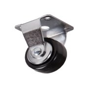 BÚTORGÖRGÖ 222/N.40 FIX TALP 40MM 15KG FEKETE FÉM-MÜANYAG