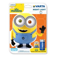 VARTA MINIONS NIGHT LIGHT LÁMPA 3AAA 2X5MM LED 15615101421