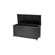 ANTRACIT MŰRATTAN PÁRNATARTÓ 127X51X63CM